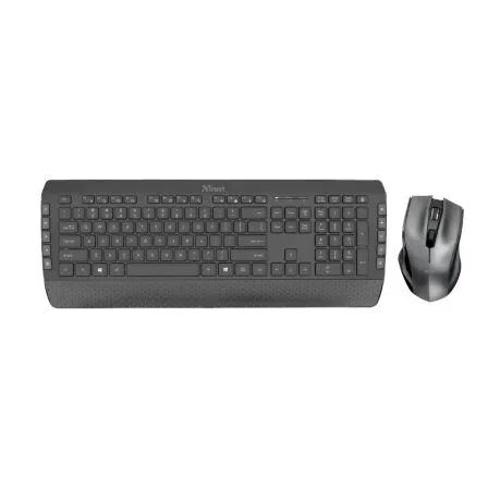 Trust TECLA-2 Teclado y Ratón Inalámbrico Negro